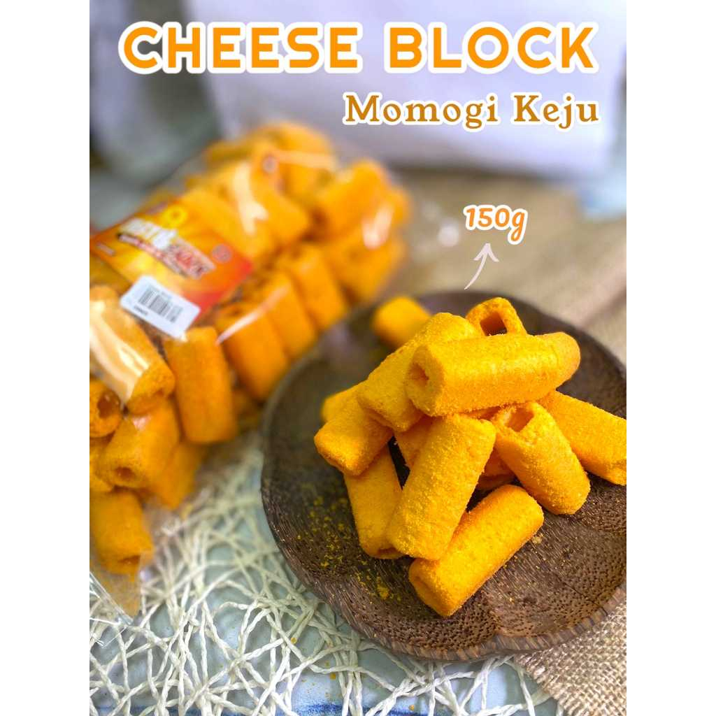 

CHEESE BLOCK | MOMOGI STIK KEJU 150GR