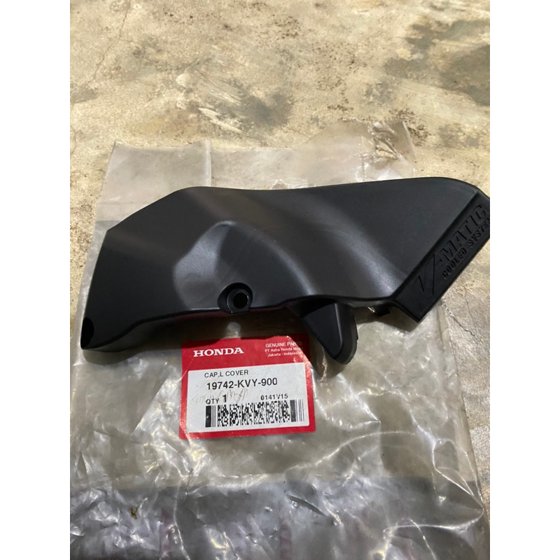 cover tutup cvt luar cap L bak cvt beat karbu 19742-kvy-900