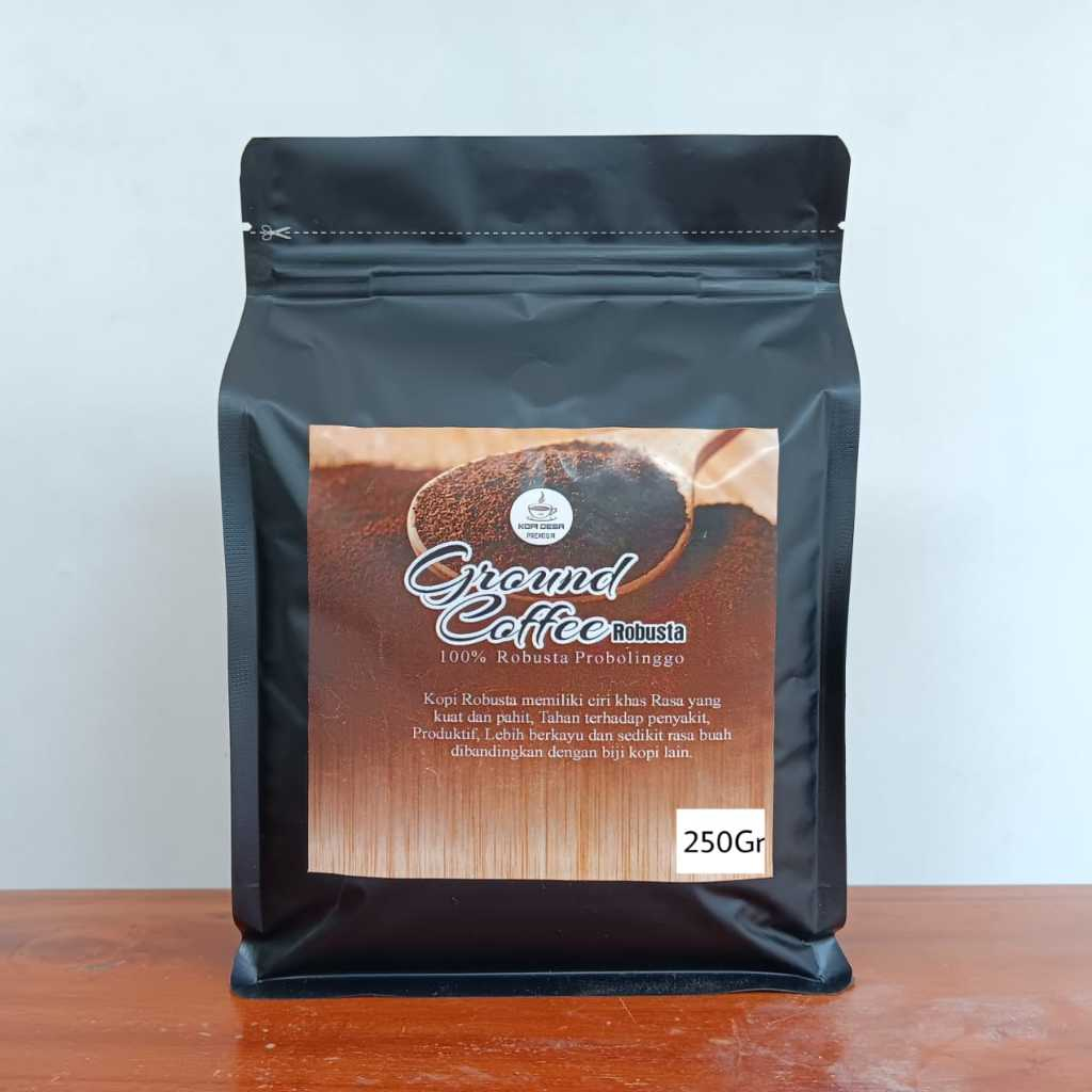 

Kopi Bubuk Robusta Premium 250 Gr