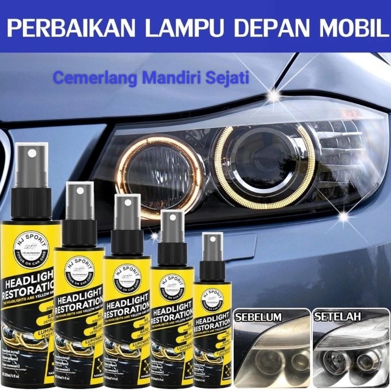Pembersih Lampu kaca Mobil / Cairan Pengkilap kaca Mobil (CMS)