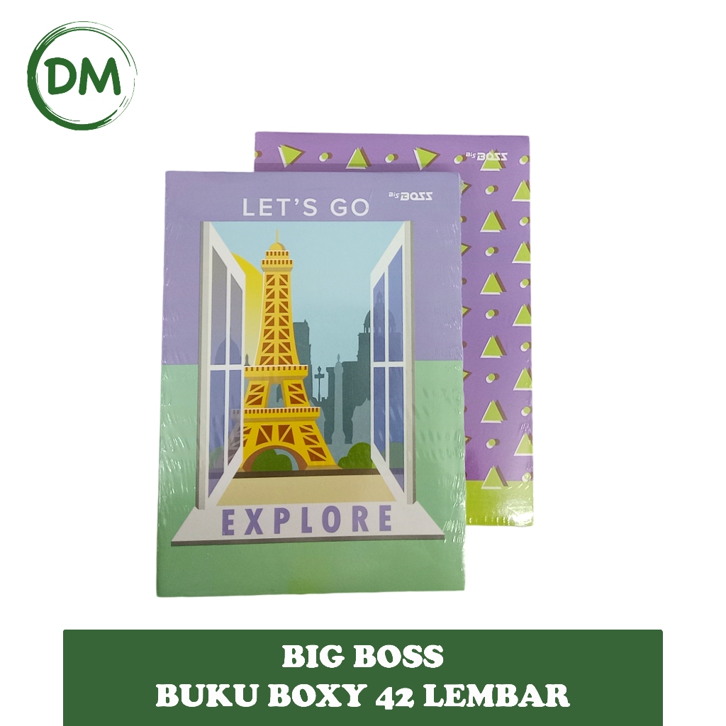 

ECER BUKU TULIS BIG BOSS 42 LEMBAR (1pc)