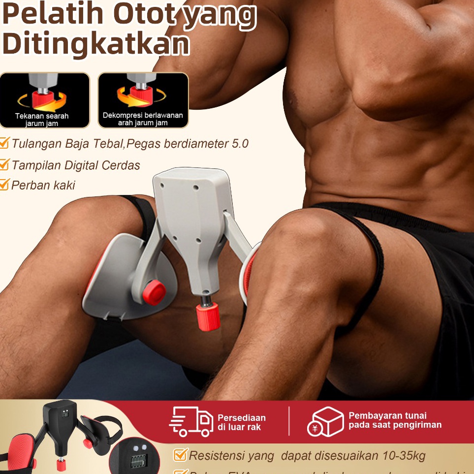 KODE D6M6 Hip Trainer Kegel  Latihan Otot Vital Pria  Leg Trainer Alat Fitness Otot Paha Kekuatan Ya