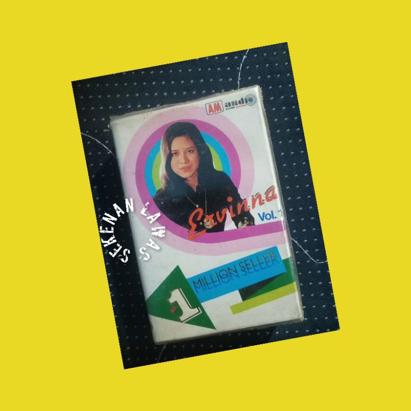 Kaset Ervinna - No.1 Million Seller/Pita Maxell/Komplit Teks Lirik