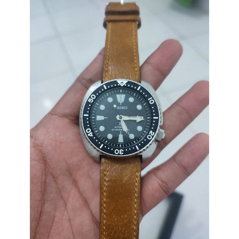 jam tangan seiko turtle srp777k1 automatic divers preloved second bekas