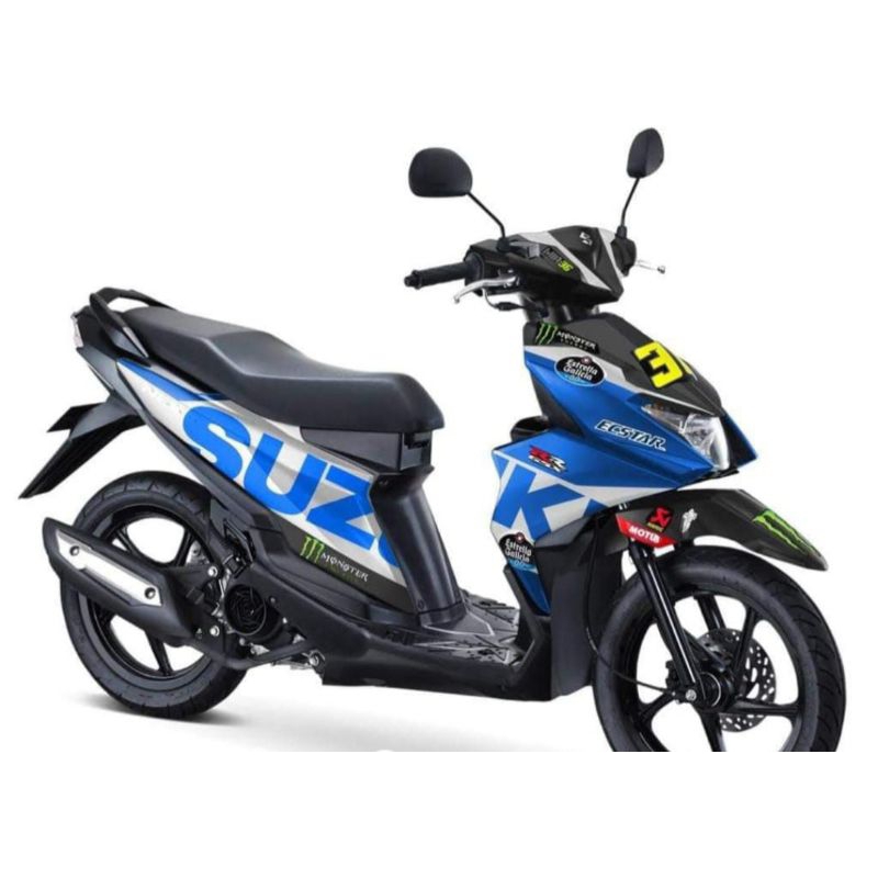 STIKER DECAL SUZUKI NEX 2 CUSTOM (REAL PIC)