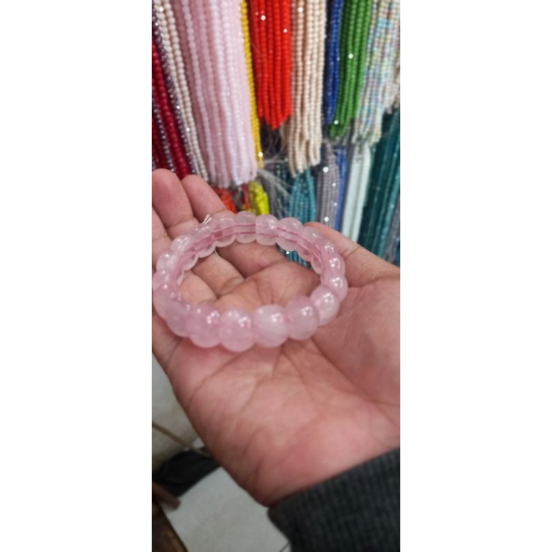 gelang batu kecubung air natural