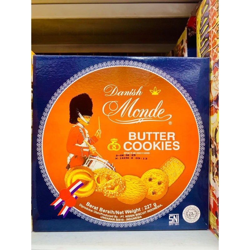 

MONDE BUTTER COOKIES UKURAN 227G