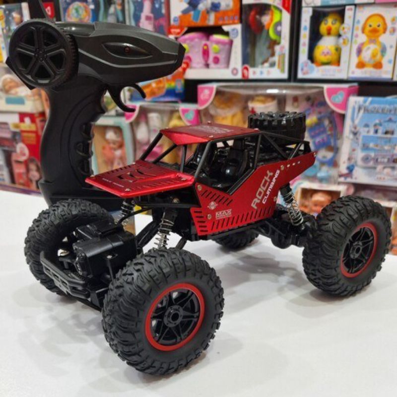 RC MOBIL REMOT CONTROL 4WD ROVER OFF ROAD 4X4 BESAR ROCK CRAWLER CLIMBING CAR