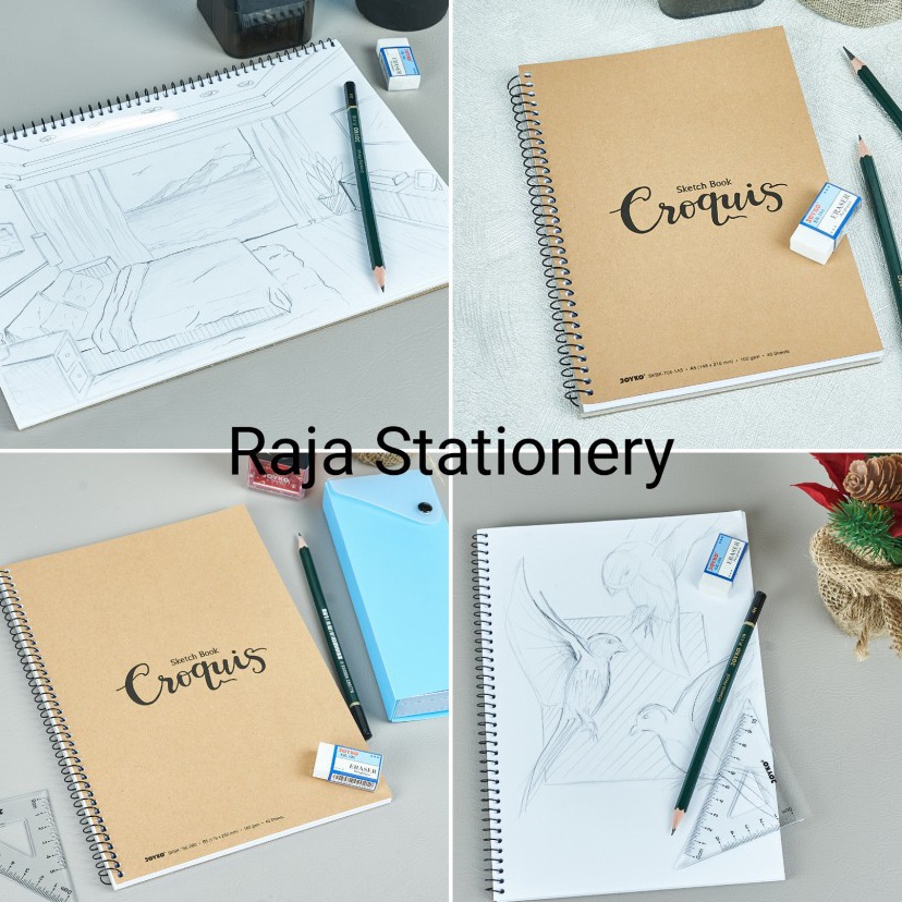 

Free Delivery JOYKO DRAWING SKETCH BOOK A5 A4 B5 BUKU GAMBAR JOYKO SKETSA CROQUIS