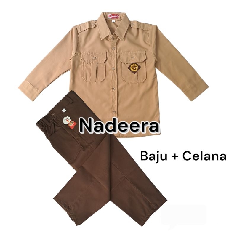 Setelan Baju Pramuka Penggalang Panjang Celana Panjang Anak Sd Laki