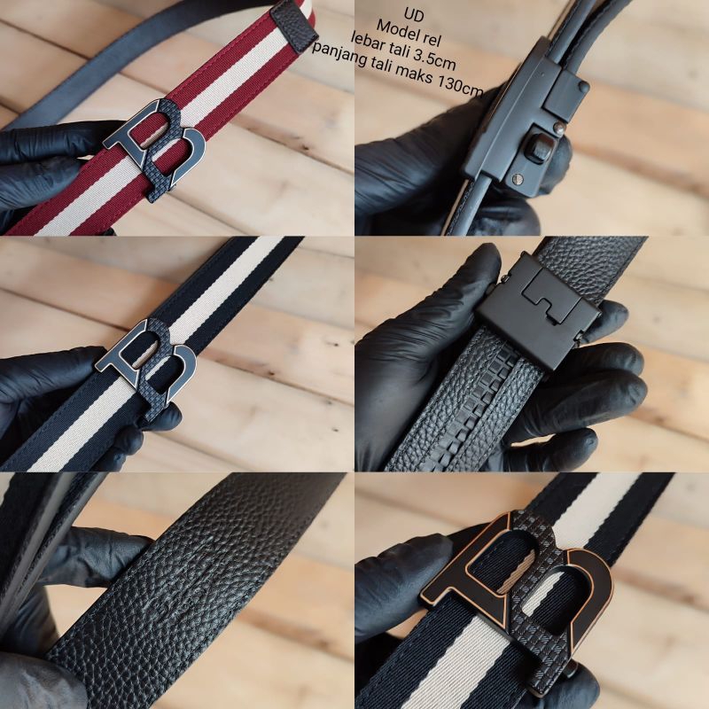 Ikat pinggang sabuk belt pria bally premium