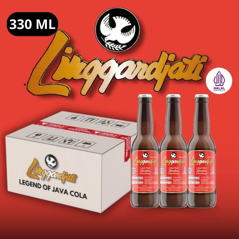 

Limun Linggarjati Strawberry 24 botol | Minuman Soda Jadul linggardjati 330ml halal termurah