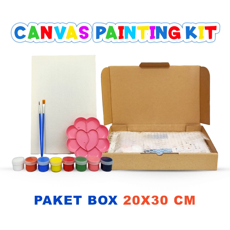 

Garansi Sampai Paket Melukis Kanvas Canvas painting 3x2 kumplit