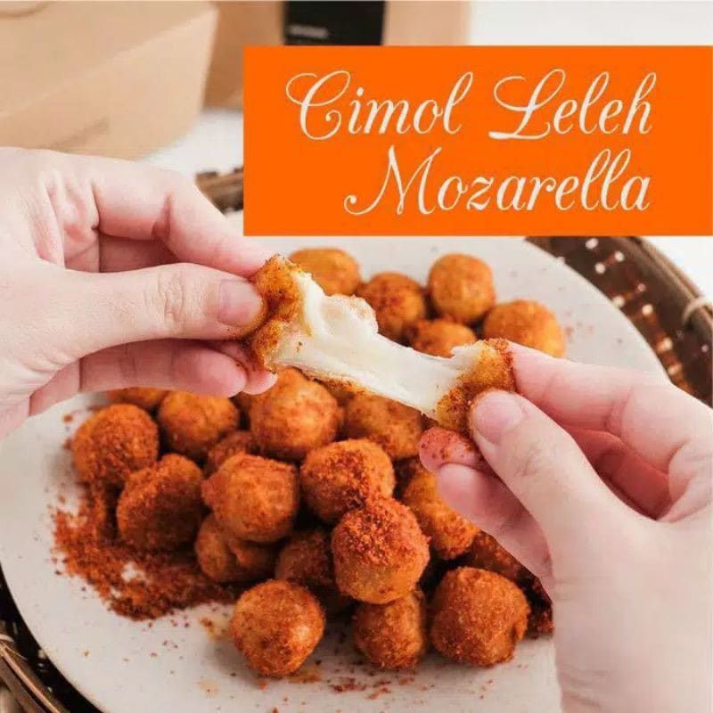 

cimol isi keju Mozarella kemasan Frozen terenak isi 20 pcs