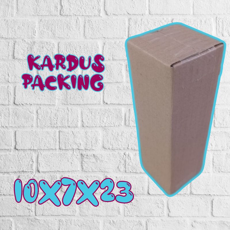 

kardus packing UK 10x7x23 kardus kecil kardus besar