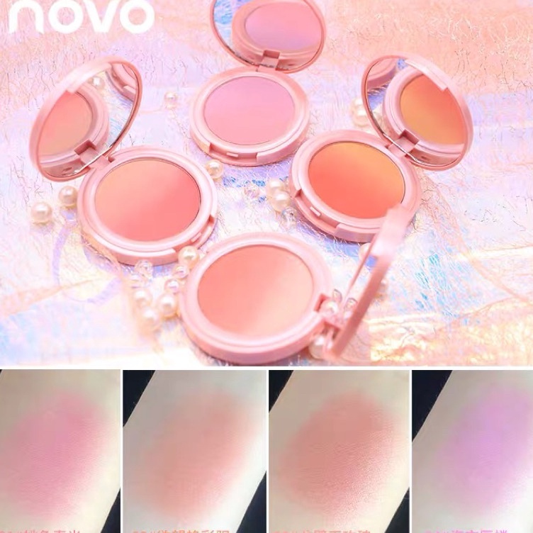 Murah Belanja Novo Perona Pipi BPOM FOCALLURE COLOR MIX FACE MINERAL PIGMENT BLUSHER BLUSH POWDER