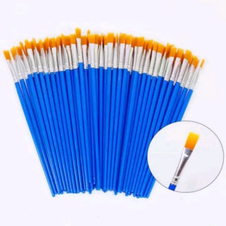 

KODE A5S7 5 pcs kuas lukis kuas plat kuas lancip