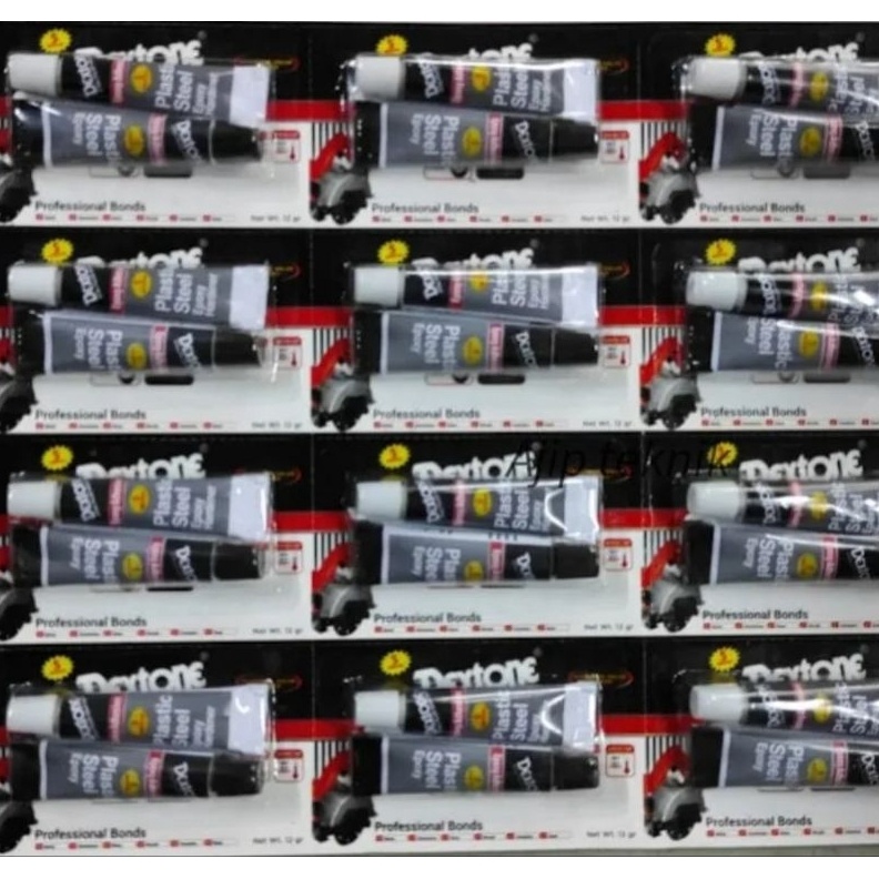 

KODE V7K8 1 Lembar 12 Pasang Lem Dextone Renteng 12grMerekat Super Kuat Dalam 5 Menit