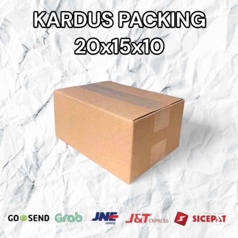 

Kardus Packing 20x15x10 / Box Serbaguna Packing