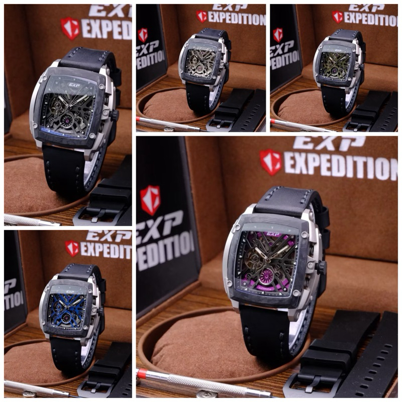 EXPEDITION 3008 MA LIMITED EDITION AUTOMETIC FREE RUBBER PRIA ORIGINAL GARANSI 1TAHUN