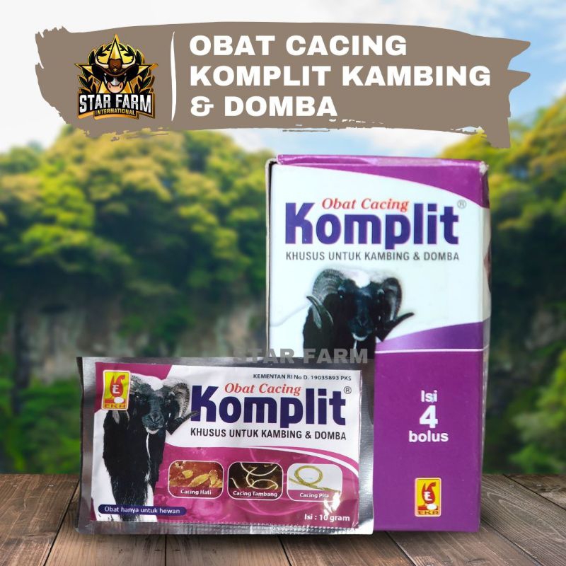 OBAT CACING KOMPLIT Khusus Kambing & Domba