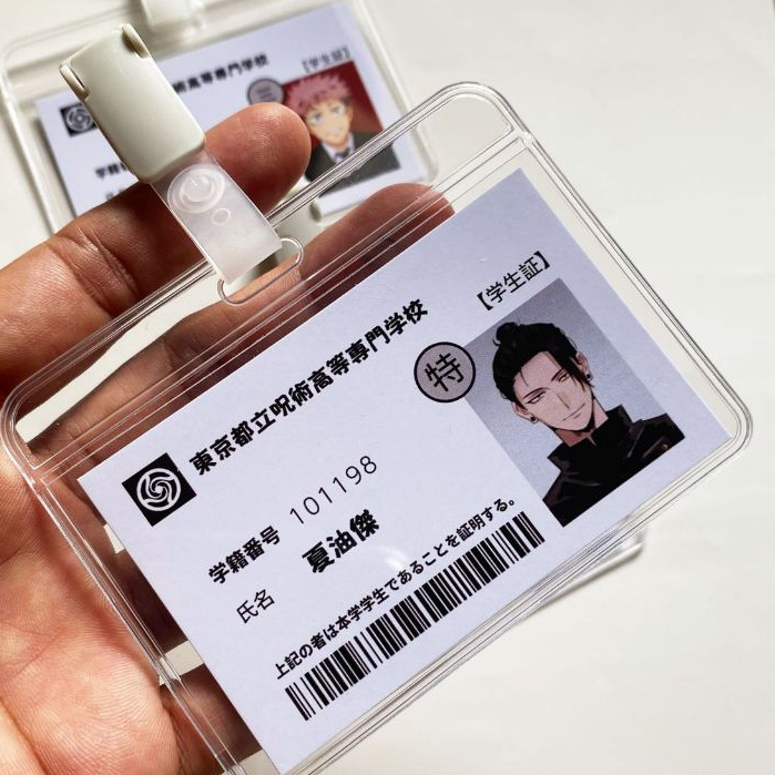 

Jujutsu Kaisen ID Card Student ID Nametag Prop