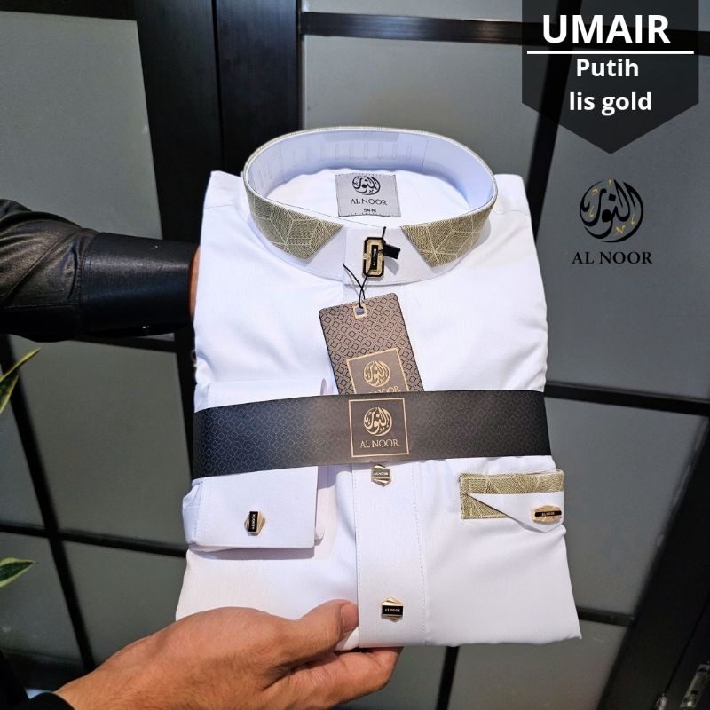 Jubah Al Noor Umair Putih Jubah Alnoor Premium
