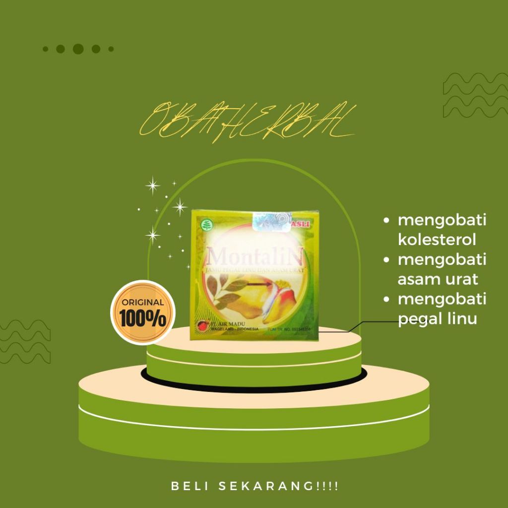 

AWAK GREGESI Minum 1 pack 10 sachet × 4 kpsl aturan minum: *minum secara teratur 2kpsl *minum bila parah 2x2 kpsl perhari (montaline) yuk