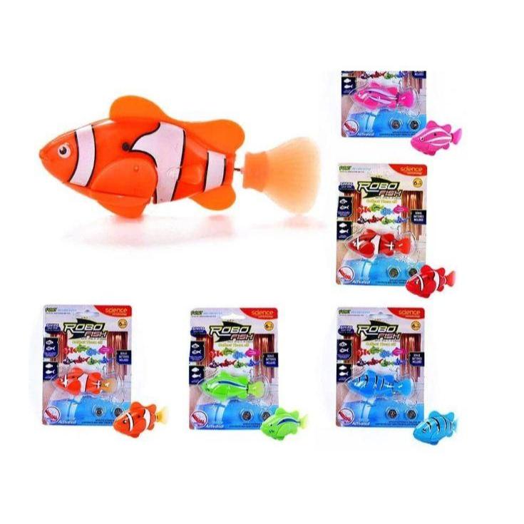 Robo Fish - Mainan Ikan berenang untuk Mandi anak / Robo Fish Mainan Mandi Ikan Bisa Berenang Dalam 