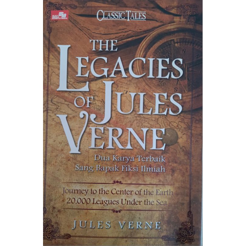 novel karya Jules Verne - journey to the center of the earth - 20,000 leagues under the sea