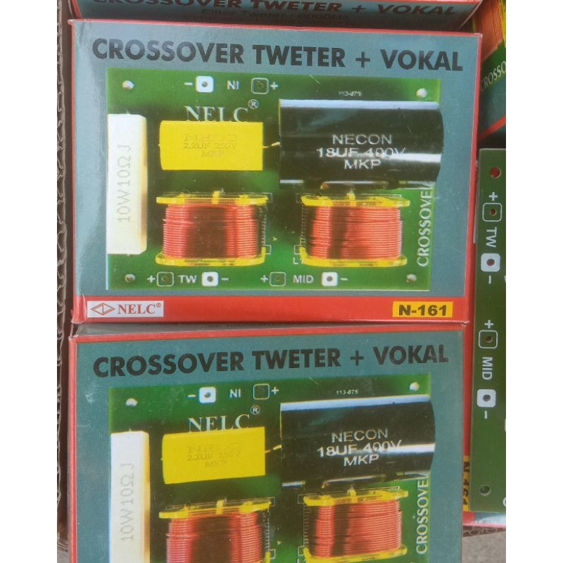 CROSSOVER PASIF NELC 2 WAY MID HIGH CROSSOVER NELC N 161