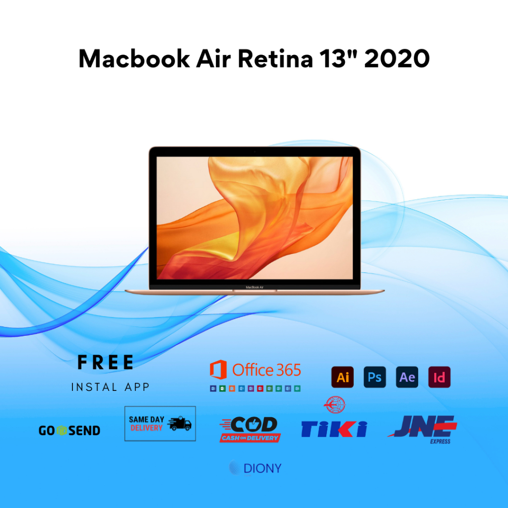 Macbook Air 13 inci 2020 i3/i5/i7 8/128gb - 16/500gb