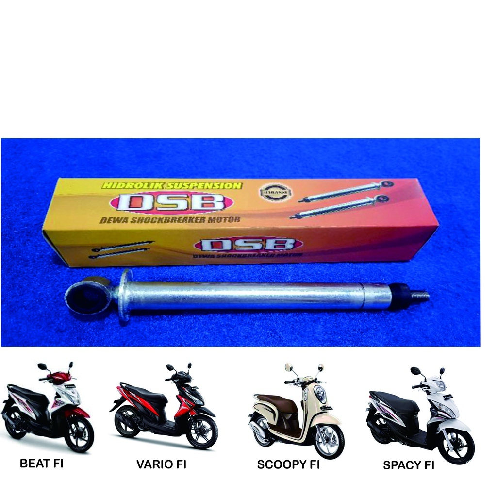 Hidrolis shock breaker belakang beat Fi, spacy fi, scoopy fi 2012 2013 2014 2015 2016