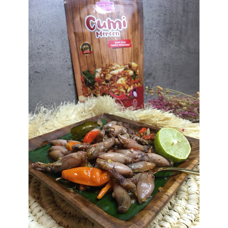 

cumi oseng mercon 250 gram by sazha kitchen