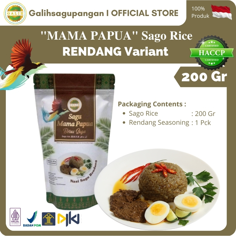 

Gift Buy 1 Get 1 Nasi Sagu Rendang