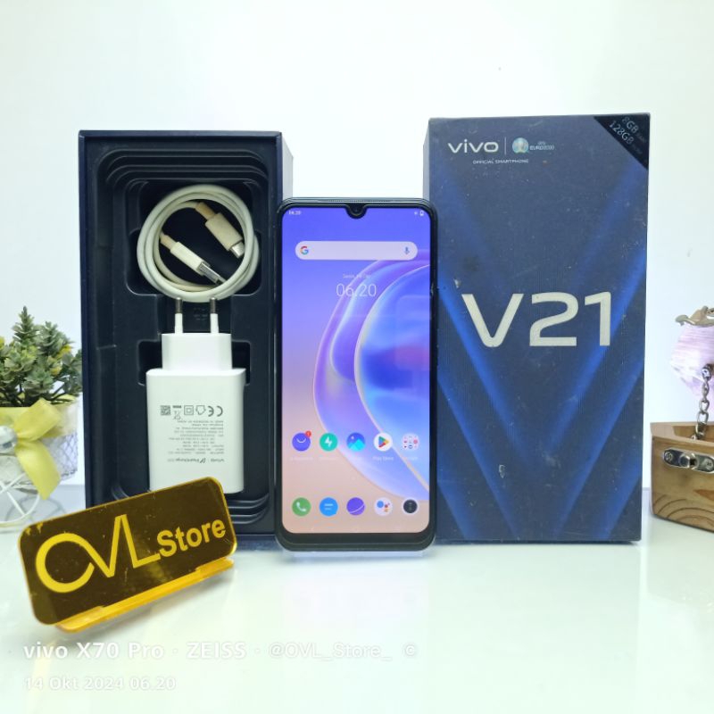 HP Second Murah Vivo V21 RAM 8/128 GB Original