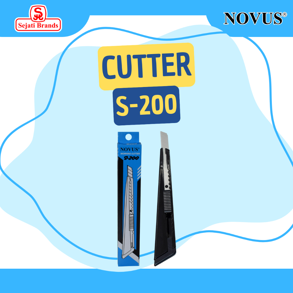

Novus Cutter S-200 Pisau Tajam Kuat memudahkan untuk memotong sistem kunci manual