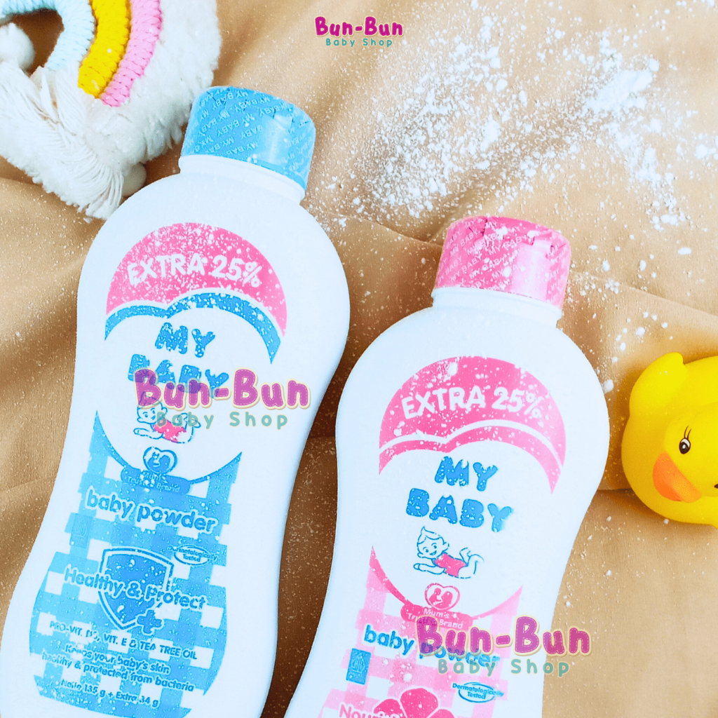 MY BABY POWDER Bedak Bayi Baru Lahir Murah Perlengkapan Mandi Anak Perawatan Baby Bunbunbabyshop