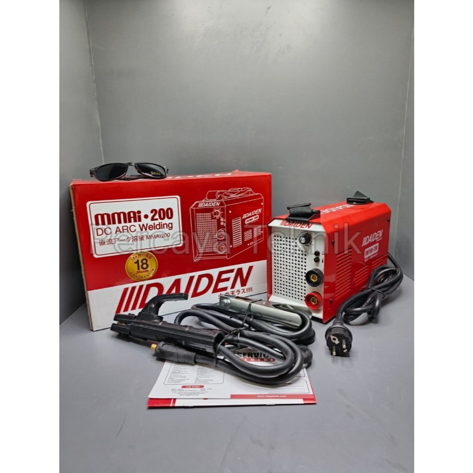 Mesin Las Daiden MMA 200 Trafo Las Inventer Daiden MMAI 200 Daiden