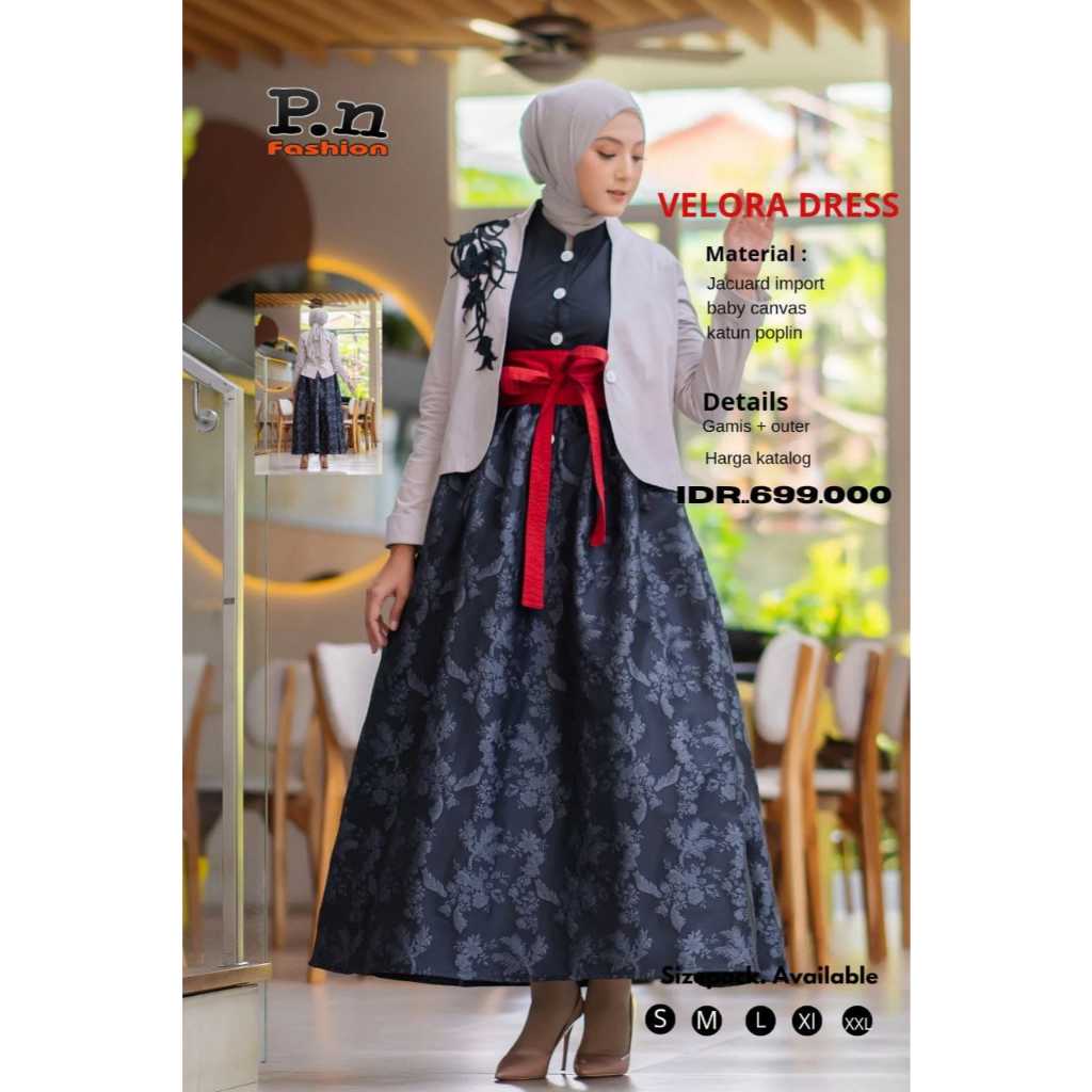 Gamis Pn Fashion  Velora