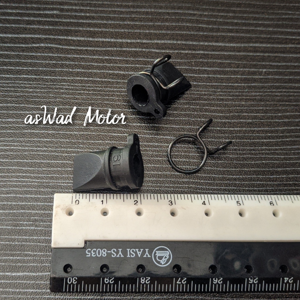 2 pcs Selang Tube Drain CVT+klip Original Beat, Vario, Mio Universal / Selang Buntu / Selang Pembuan