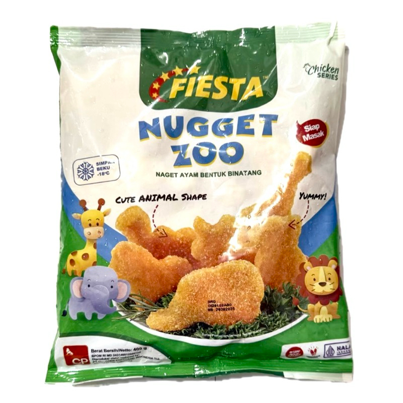 

Fiesta Zoo Nugget Ayam Bentuk Hewan 400g