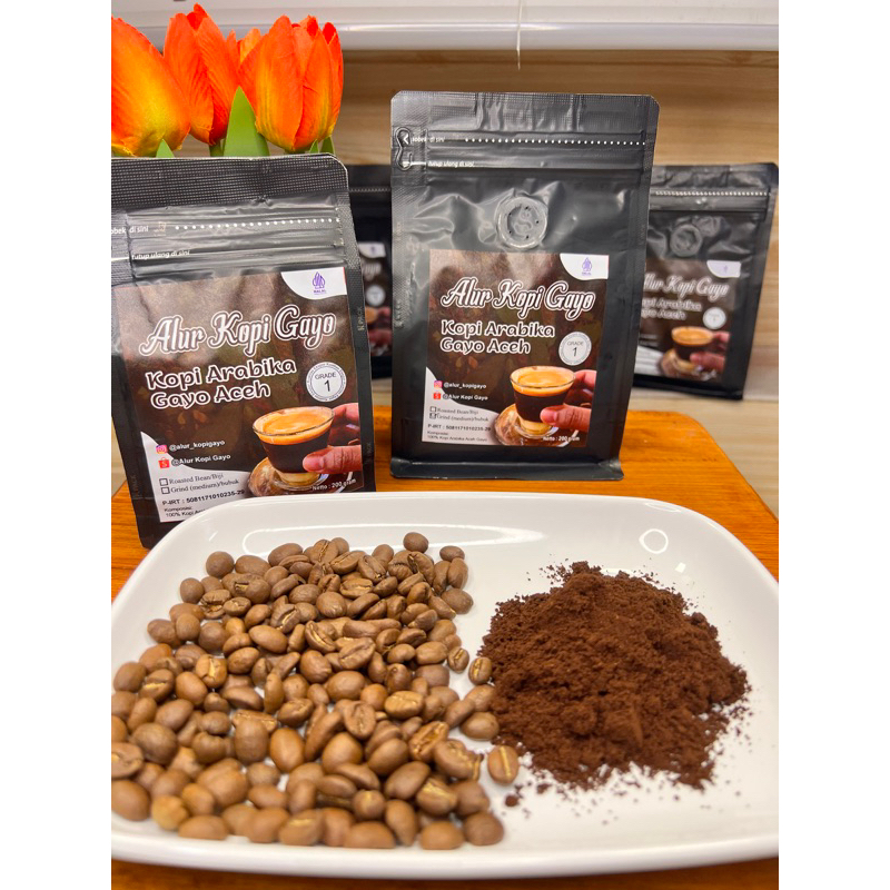 

Kopi Gayo Arabika Asli Bubuk 200 gram