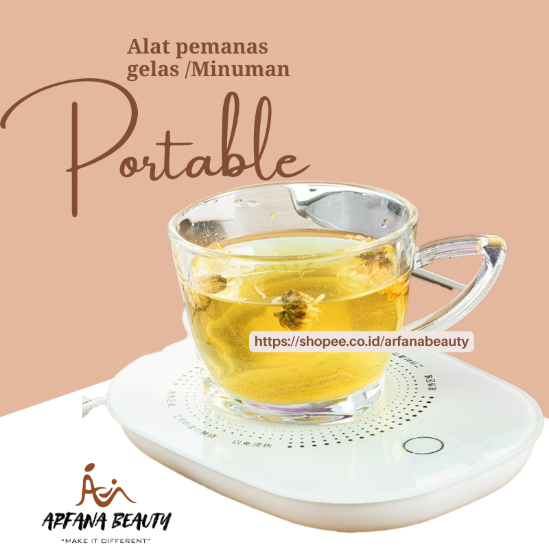 Pemanas Air Listrik Portable Tanpa Gelas Electric Water Heater Low Watt Mini Cup Warmer Hiter Pengha