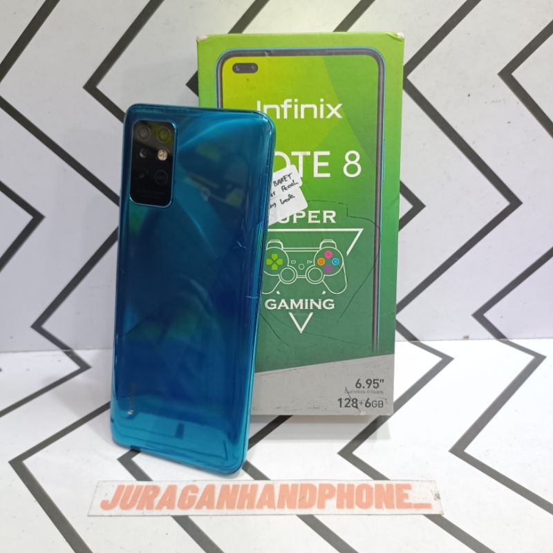 Infinix Note 8 6/128GB Hp Second - Langsung Cek Deskripsi