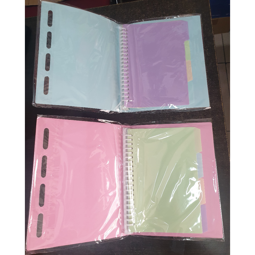 

TOPLA Map Binder Note BNT-907 A5 Binder Buku Catatan Sekolah Kuliah Warna Pastel NOTEBOOK DESIGN