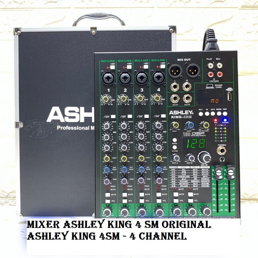 Mixer Ashley King 4 SM Original Ashley King 4SM - 4 Channel