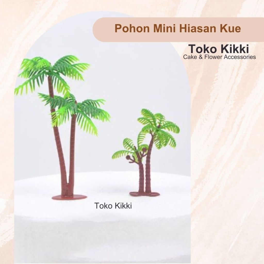 Pohon Mini Hiasan Kue / Hiasan Maket