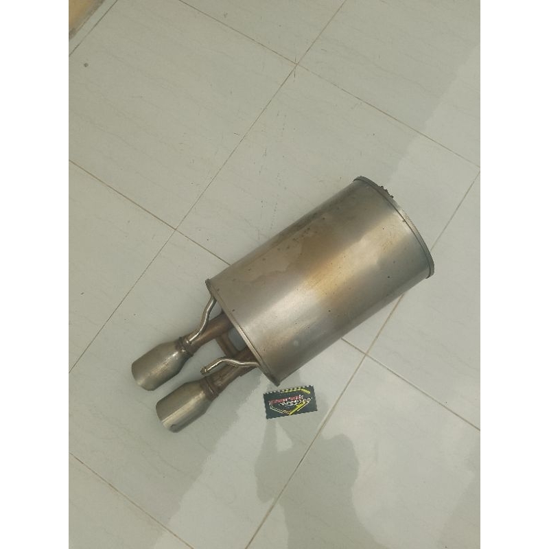 knalpot stndar honda civic fd original copotan