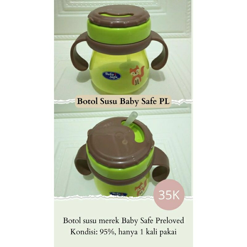 Dot Bayi/Botol Minum Bayi/Dot Bayi Baby Safe/Botol Susu Baby/Botol Susu Baby Safe/Pemberat Sedotan/D
